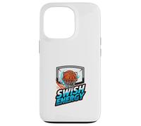 Swish Energy Ballon de Basket Clean Shot Motion Sports Design Coque pour iPhone 13 Pro