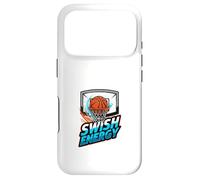 Swish Energy Ballon de Basket Clean Shot Motion Sports Design Coque pour iPhone 17 Pro