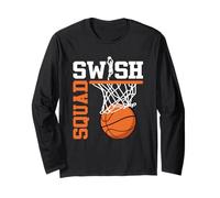 Swish Squad Girl Joueuse de basket-ball Manche Longue