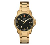 Swiss Alpine Militaire Montre Hommes Analogue Quartz 7011.1117SAM Acier Inox