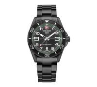 Swiss Alpine Militaire Montre Hommes Analogue Quartz 7029.1174SAM Acier Inox
