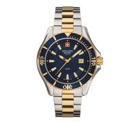 Swiss Alpine Militaire Montre Hommes Analogue Quartz 7040.1145SAM Acier Inox