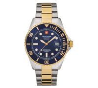 Swiss Alpine Militaire Montre Hommes Analogue Quartz 7053.1145SAM Acier Inox