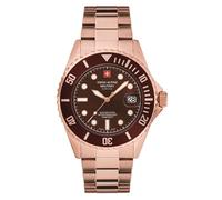 Swiss Alpine Militaire Montre Hommes Analogue Quartz 7053.1166SAM Acier Inox