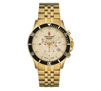 Swiss Alpine Militaire Montre Hommes Chronographe Analogue Quartz 7022.9111SAM