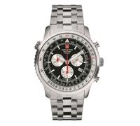 Swiss Alpine Militaire Montre Hommes Chronographe Analogue Quartz 7078.9137SAM