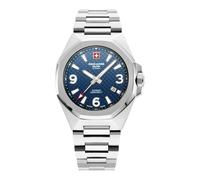 Swiss Alpine Military 7005.1 Montre pour homme à quartz analogique en acier inoxydable, Bracelet