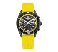 Swiss Alpine Military 7029.9 Montre chronographe analogique à quartz en silicone pour homme