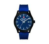 Swiss Alpine Military by Grovana 7055-1875SAM Montre pour homme Bleu foncé, bracelet