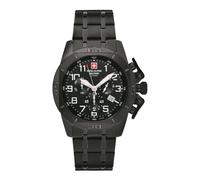 Swiss Alpine Military - Chronographe pour homme 45mm 10Atm 7063.9177 - unisex - Accessoires - Noir - Taille: ONE Size
