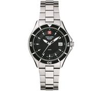 Swiss Alpine Military - Montre de plongée pour dames 7740.1137 - Femme - Accessoires - Noir - Taille: ONE Size