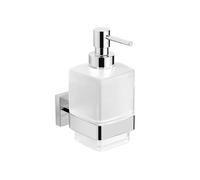 Swiss Aqua Technologies - Distributeur de savon SAT Simply S chrome/verre de lait (SATDSIMS99)
