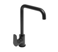 Swiss Aqua Technologies - Mélangeur évier Swiss Aqua Technologies Mood avec bras pivotant noir mat SATBSMOOD280LC