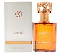 Swiss Arabian Amber 01 Eau De Parfum Unisexe 50ML - Un Mélange Chaleureux De Mandarine, Rose Et Ambre Doré - Parfum Luxueux Pour Les Saisons Plus Fraîches