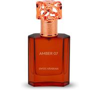 Swiss Arabian Amber 07 Eau De Parfum Unisex 50ML - Mélange Gourmand Décadent De Cannelle, Dattes Et Roses Veloutées - Parfum Opulent Pour Les Saisons Plus Chaudes