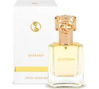 Swiss Arabian Gharaam Eau de Parfum Unisex 50ML - Parfum Envoûtant d'Ambre, de Jasmin et de Cèdre - Une Odeur de Pure Infatuation