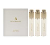 Swiss Arabian Gharaam For Unisex 3 Pc Mini Gift Set 3 x 1oz EDP Spray (Refill)
