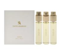 Swiss Arabian Oud 01 For Unisex 3 Pc Mini Gift Set 3 x 1oz EDP Spray (Refill)
