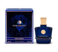Swiss Arabian Pure Instinct Eau de Parfum Unisex 100ML - Parfum Boisé Aromatique Audacieux avec Agrumes, Épices et Patchouli Terrestre - Pour l'Esprit Invincible