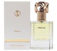Swiss Arabian Walaa Eau de Parfum Unisexe 50ML - Parfum Agréable aux Agrumes et Aromatique avec Lavande, Bois et Musc - L'Essence de l'Affection
