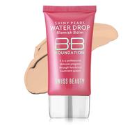 SWISS BEAUTY Matte Shiny Pearl Water Drop Blemish Baume longue durée BB léger Fond de teint liquide Maquillage visage Ombre 03 40 ml