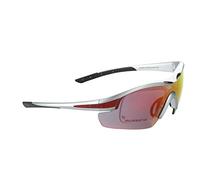 Swiss Eye Lunettes de Soleil de Sport novena s RX Taille Unique - Silver Matt/Red