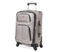 Swiss Gear Sion Softside Valise à roulettes pivotantes, étain (Gris) - 6283434156-PEW