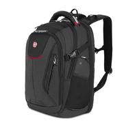 Swiss Gear Sac à dos d'ordinateur, Noir/rouge avec serrure, L