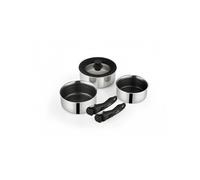 Swiss Haus Batterie de Casserole 6 pièces Acier inoxydable avec couvercle SH-ZG1006