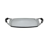 SWISS HAUS Plaque de cuisson à induction Plancha 47x29cm Tous feux dont... | Plancha antiadhésive sans PFAS, thermostat amovible, poignées amovibles, bac à graisse inclus, tous feux ou électrique.