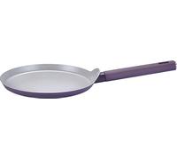 SWISS HAUS Poêle a Crepe 26cm tous feux dont induction Taupe Violet Cuisine