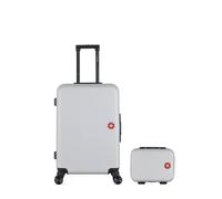 SWISS KOPPER - Lot de 2 - Valise weekend et vanity SPIEZ - GRIS