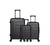 SWISS KOPPER - Lot de 3 - Valise weekend, valise cabine et valise cabine XXS AIGLE - noir