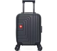 swiss kopper - valise cabine xxs ruti 46 cm 4 roues - noir noir G