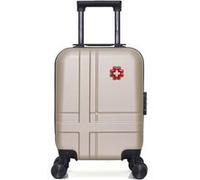 swiss kopper - valise cabine xxs uster 46 cm 4 roues - beige beige G
