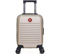swiss kopper - valise cabine xxs wil 46 cm 4 roues - beige beige G
