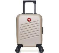 swiss kopper - valise cabine xxs zurich 46 cm 4 roues - beige beige G