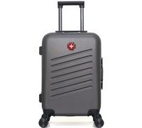 swiss kopper - valise cabine zurich 55 cm 4 roues - gris fonce gris fonce G