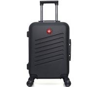 swiss kopper - valise cabine zurich 55 cm 4 roues - noir noir G