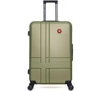swiss kopper - valise grand format abs uster 4 roues 75 cm - kaki kaki G