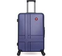 - valise grand format abs uster 4 roues 75 cm - marine