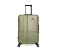 - valise grand format abs uster 4 roues 75 cm - kaki