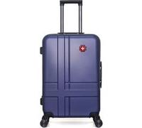 swiss kopper - valise weekend abs uster 4 roues 65 cm - marine marine
