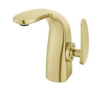Swiss Madison Well Made Forever Château Robinet de salle de bain à trou unique et poignée unique en or brossé