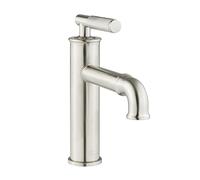 Swiss Madison Well Made Forever SM-BF90BN Avallon Robinet de salle de bain à trou unique, poignée unique élégante (nickel brossé)