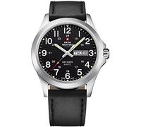 Swiss Military Chrono Montre Homme Analogique Quartz avec Bracelet Cuir SMP36040.15