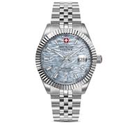 Swiss Military Hanowa Montre Automatique Master Diligenter Automatique 10 ATM, argenté, celui Qui est, Bracelet