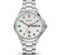 Swiss Military Hanowa Montres Homme Analogique Quartz 32017675, argenté, Taille Unique, Bracelet