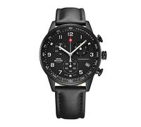 Swiss Military Montre Homme Analogique Quartz avec Bracelet Cuir SM34012.08