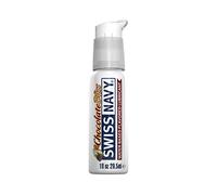 SWISS NAVY - Lubrifiant Aromatisé au Chocolat - Comestible: Sans Paraben ni Sucre - Stimule les Sens et les Papilles - Texture Non Collante - 30ml